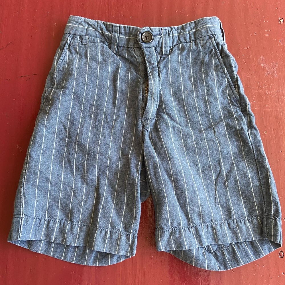 Gapkids - Navy and White Striped Shorts